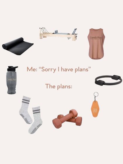 When someone asks about your plans, and your plans are all about self care. A session at the studio is always a good plan.