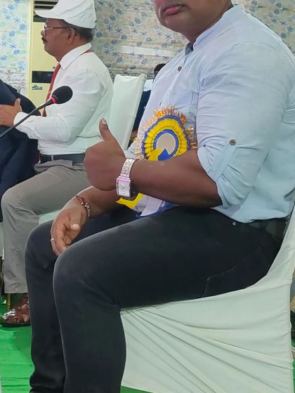 Serving as the main referee at the Coal India National Powerlifting Championship. My expertise is recognized at the highest levels of the sport.