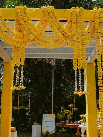 Decor by Aditya - Event Design & Decoration Vibrant Haldi & Mehendi Ceremonies photo 97