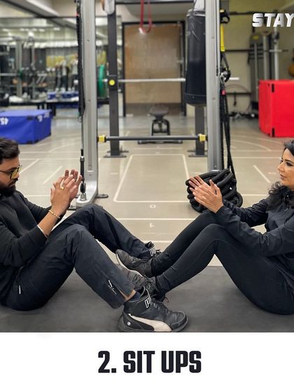 Partner sit-ups are a classic for a reason. They add an element of fun and coordination to a core-burning exercise.