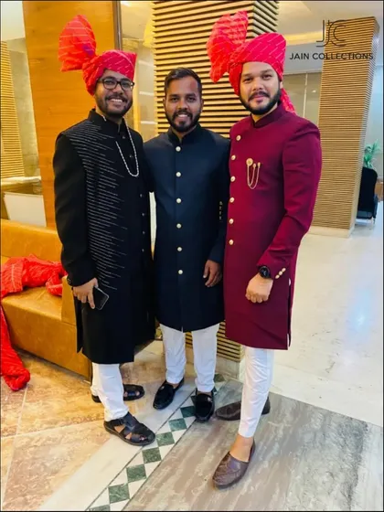 The groom squad, ready to celebrate. Our collection has options for everyone, from the groom to his closest friends, in a range of colors and styles.
