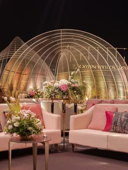 The Wedding Square - Wedding Design & Styling Opulent Sangeet & Reception Nights photo 5