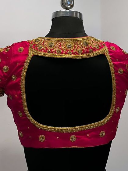 Bhargavi and Poorvika - Ethnic & Fusion Wear Rental Statement & Handcrafted Blouses photo 17