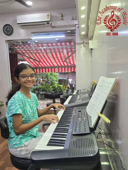 A massive congratulations to Sasha D'Almeida for scoring an incredible 96 out of 100 in her Initial Grade Trinity Keyboard Exam. Her hard work and passion for music are an inspiration to us all.