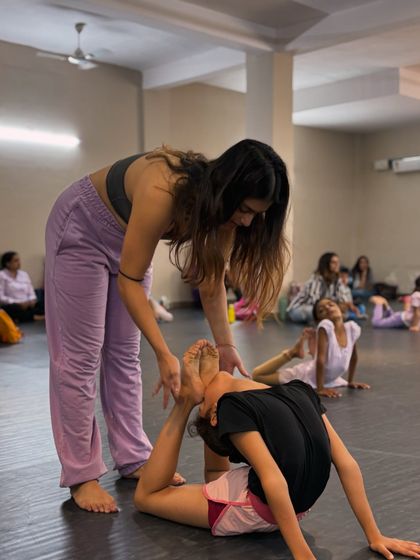 Building strength and flexibility one stretch at a time. Our instructors provide hands on guidance to help young dancers perfect their form and reach their full potential safely.