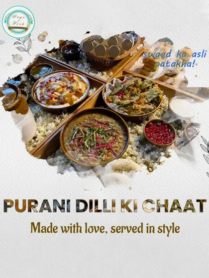 We bring the iconic street food flavors of Old Delhi straight to your party. This platter highlights our 'Purani Dilli Ki Chaat' offering, a delightful mix of textures and tastes that promises to be a crowd-pleaser at any event.