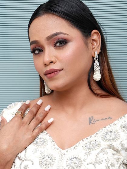 More angles and moments from our glamorous Sangeet, Cocktail, and Engagement looks.