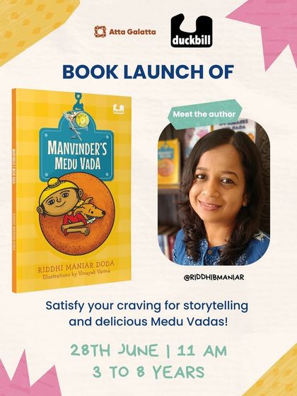 A crispy, giggly adventure for our little foodies. The book launch for 'Manvinder’s Medu Vada' was a delightful event with storytelling, food games, and of course, tasty vadas.
