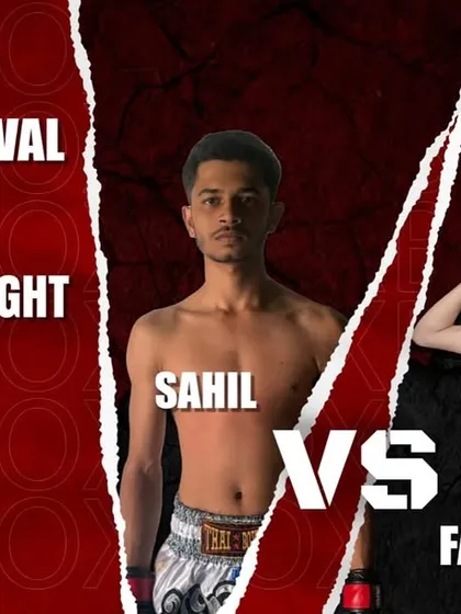 Fight announcement for our warrior, Farhan. He is ready for war at the Beach Fight Night. We give our fighters the platform to prove themselves.