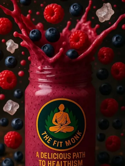 Who said healthy can't be exciting? My Raspberry Blueberry smoothie is a burst of flavour and antioxidants. It's blended with real fruit and honest ingredients, making it the perfect guilt-free treat.