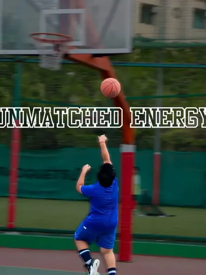 A player shoots with unmatched energy, aiming for the hoop. Our facility is where athletes come to unleash their potential and play with intensity.