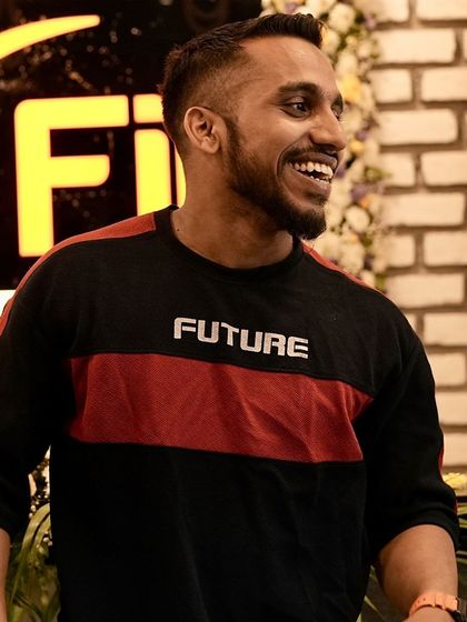 Collecting moments, not things. Enjoying the positive atmosphere at OxFit Gym during a festival celebration.