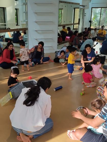 This is what it looks like when we make music together. A room full of parents, children, and joy, all connected by a shared love for music.