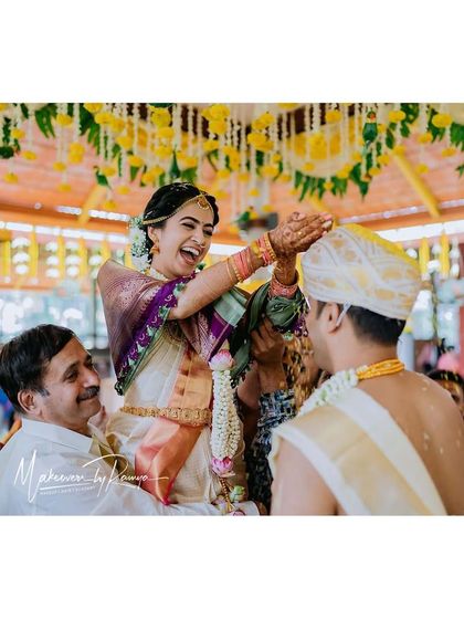 Makeovers by Ramya - Hair Styling & Saree Draping South Indian Wedding Diaries photo 73