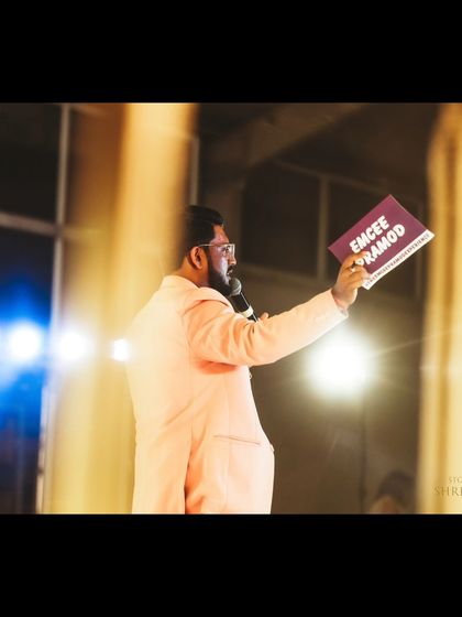 Emcee Pramod - Wedding Emcee & Host The Emcee In Action photo 58