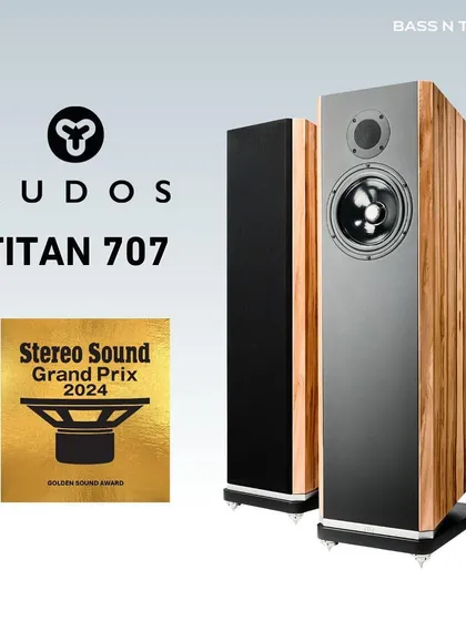We are thrilled that the Kudos Titan 707 speakers have won the prestigious Stereo Sound Grand Prix 2024 Golden Sound Award. This award is a testament to their exceptional musicality and engineering, and we are proud to offer them for demonstration.