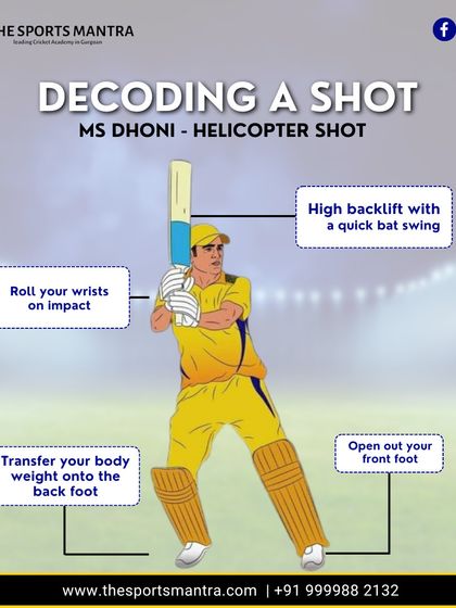 We decode the famous Helicopter Shot, breaking it down into simple, actionable steps. This shows our approach to teaching even complex, modern shots by focusing on fundamentals like backlift, wrist roll, and body weight transfer.