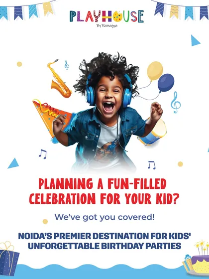 Planning a fun-filled celebration for your kid? I've got you covered. Playhouse is Noida's premier destination for unforgettable kids' birthday parties.