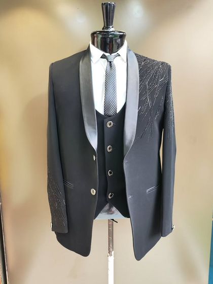 More examples from our portfolio of party and wedding suits, ranging from classic to contemporary styles.