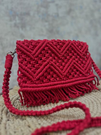 Eshtyles - Handcrafted Macrame Bags & Accessories Patterned & Colorful Slings photo 37