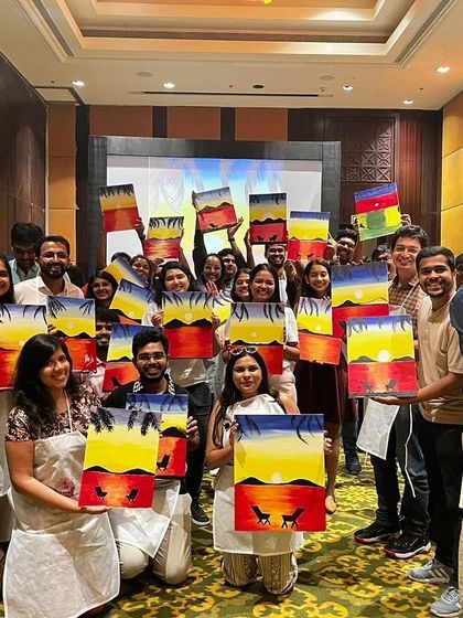 Nishka Mehta - Painting Workshops & Art Parties Creative Corporate Offsites photo 20