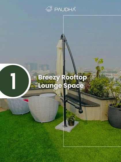 Paudha - Outdoor Space Design & Transformation Terrace & Rooftop Escapes photo 15