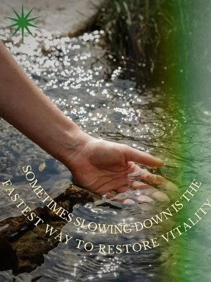 I truly believe that sometimes slowing down is the fastest way to restore vitality. My Inner Studio Retreats are crafted to help you find that pause, rebalance your energy, and reawaken your creativity in a nurturing, intimate setting.