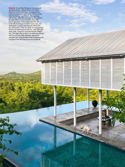 For The Ray Villa, we designed a lightweight pavilion that seems to float above the landscape. The infinity pool merges with the horizon, blurring the boundary between the home and the sea, embodying our approach to creating tropical homes that are fully integrated with their environment.