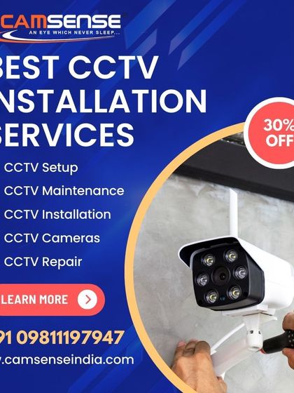 This image highlights the hands-on work my team does during a wireless camera installation. My services cover everything from the initial setup and maintenance to camera repairs.