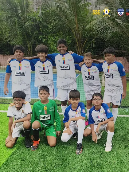 One of our U13 teams at The Soccer Link tournament. Participating in multiple tournaments provides a fun and competitive environment for our players.