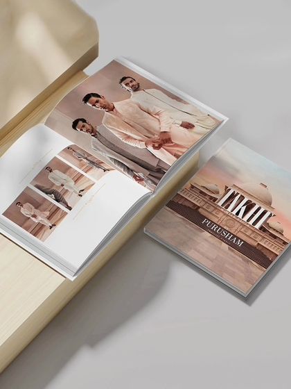 A glance through my latest lookbook for the 'Takht' collection. I believe in presenting my work in a way that tells a story, highlighting the hand-embroidered outfits that define my brand.