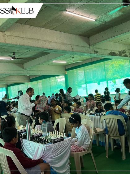A glimpse of a large scale children's chess tournament we participated in. Our students are well prepared to compete in big events with many players.