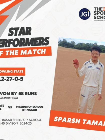 The Sports School - Integrated Sports Academy The Cricketing Edge: From Nets to National Stage photo 18