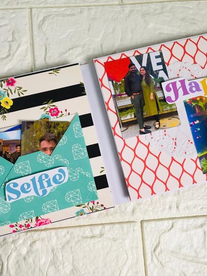 Another inside look at a snail mail flipbook, showing how I use pockets and different layouts to make each page a unique surprise.