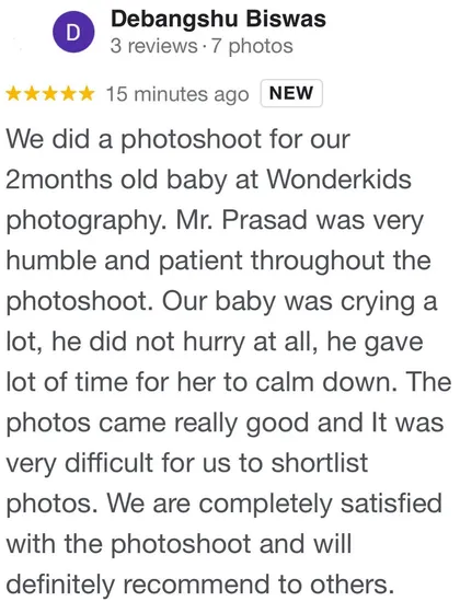 It is completely normal for babies to be fussy during a shoot. I never rush the process and always give them plenty of time to calm down, which is the key to getting beautiful, relaxed photos in the end.