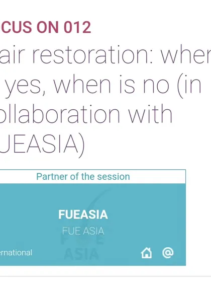 Another view of the FUEASIA partnership with IMCAS, focusing on the critical topic of patient selection.