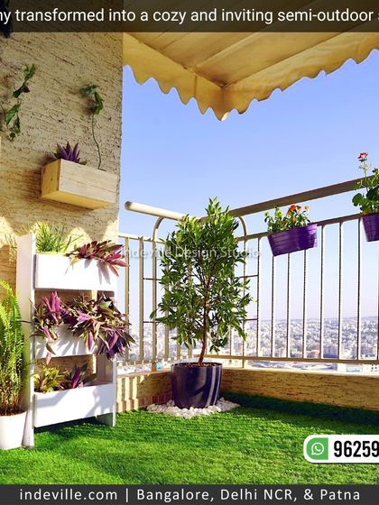 Indeville Design Studio - Landscape Design & Build Balcony Makeovers photo 11