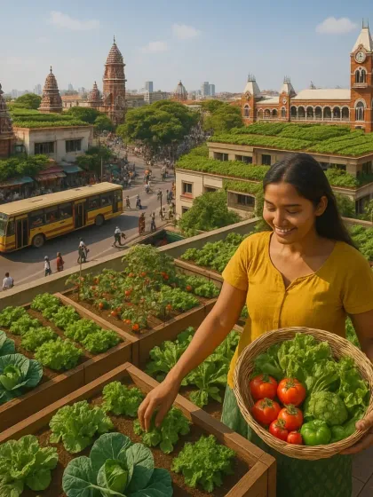 Our vision for a greener Chennai, where every rooftop is a source of fresh, healthy food. This is the future we are working to build, one garden at a time.