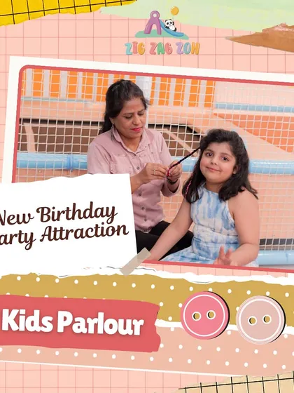 We're so excited to introduce our new Kids Parlour! It's a fabulous new attraction where little ones can get fun hairstyles and feel like a star for the day.