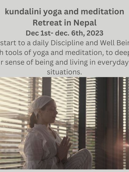 Details for our upcoming retreat in Nepal. This is a start to a daily discipline and well-being, using the tools of yoga and meditation to deepen your sense of being in everyday life.