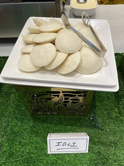 Another serving of our perfectly steamed idlis, a healthy and popular choice for all ages.