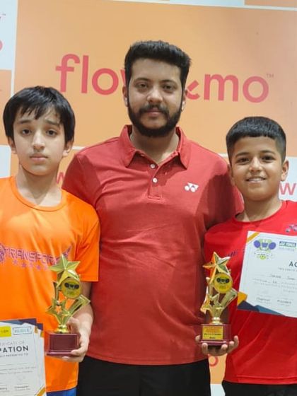 Another shot of my successful students from the tournament. Their achievements are a testament to the tough training and guidance they receive.