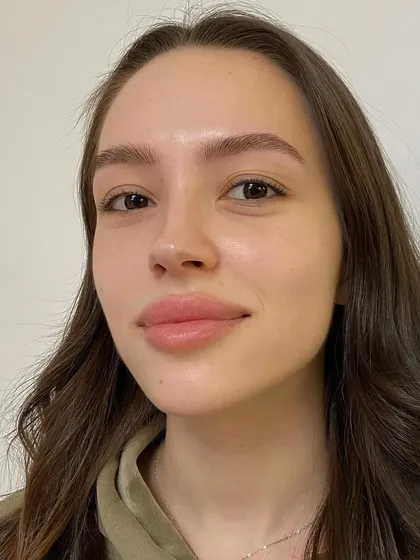 Soft, natural, and beautiful. This brow tint and correction service is a perfect representation of our studio's aesthetic.