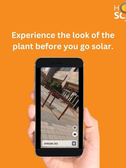 Our HomeScape app features augmented reality, allowing you to visualize how our solar solutions will look on your property before you commit to an installation.