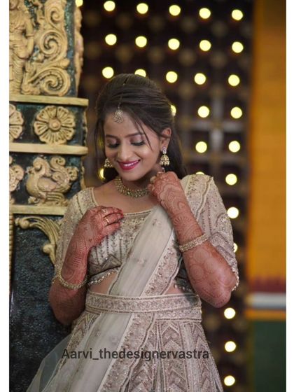 Aarvi The Designer Vastra - Custom Ethnic & Bridal Wear Design Our Beautiful Clients & Their Stories photo 31