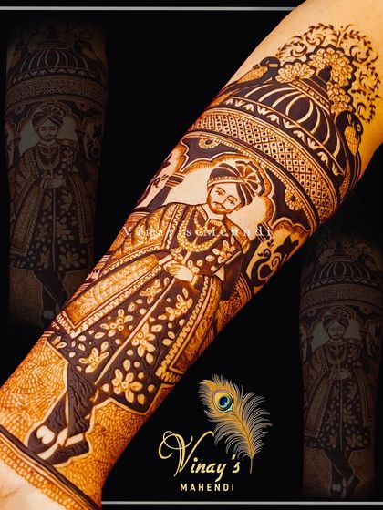 Your Love Story in Henna photo 15