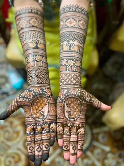 Vijay Singh - Bridal Mehndi Traditional Rajasthani & Jaipuri Motifs photo 59