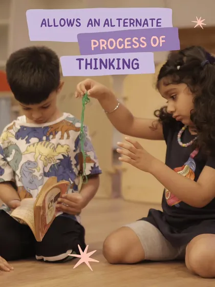 Theatre and playmaking allow for an alternate process of thinking. Children learn to approach challenges from new angles and find imaginative solutions.