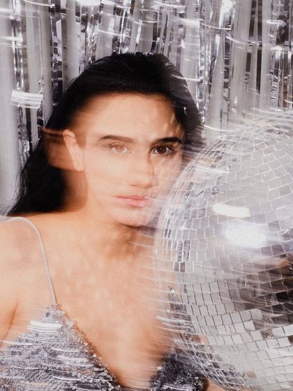 A dreamy, motion-blur portrait from a 30th birthday celebration shoot. These sessions are about more than just photos; they are about celebrating you and your journey.