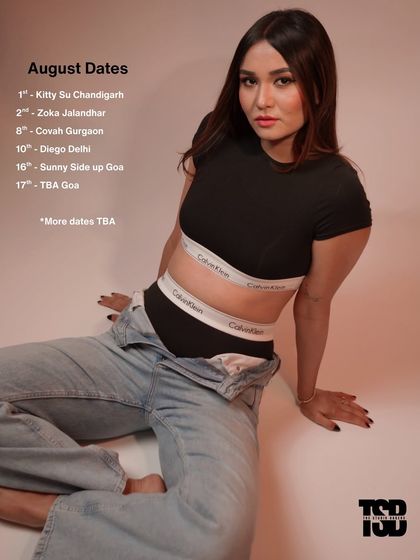 My tour schedule for the month. In case you're wondering where to find me, I'll be flying between Chandigarh, Goa, Delhi, and more.